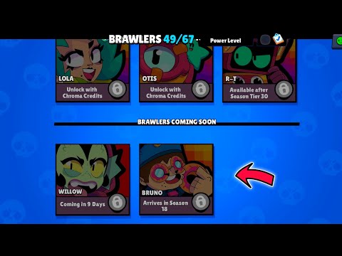 SEASON 18 🎉 NEW BRAWLER : BRUNO concept | Brawl News ✓ Brawl Stars