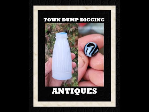 Town Dump Archaeology - Amazing Old MARBLES - Bottle Digging - Antiques - Glass - Toys - Ohio Valley