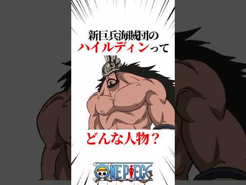 【ワンピース】新巨兵海賊団のハイルディンってどんな人物？ #shorts #onepiece