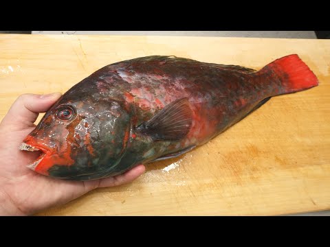 ブダイのマース煮の作り方（醤油を使わない、塩で味付けする沖縄の煮魚）