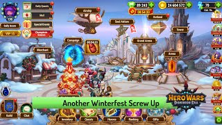 Winterfest Broke the Game! — Hero Wars: Dominion Era