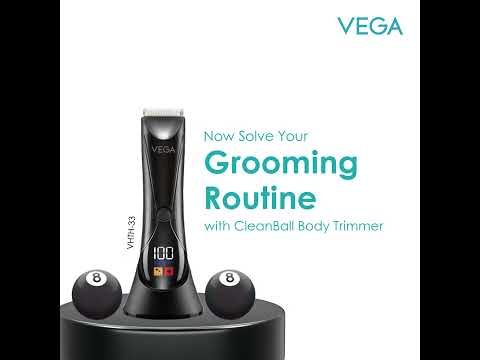 Solve the puzzle of smooth and safe grooming! #UpYourBallGame with the VEGA CleanBall Body Trimmer.