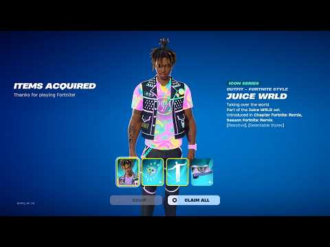 HOW TO UNLOCK *FREE* JUICE WRLD SKIN IN FORTNITE!