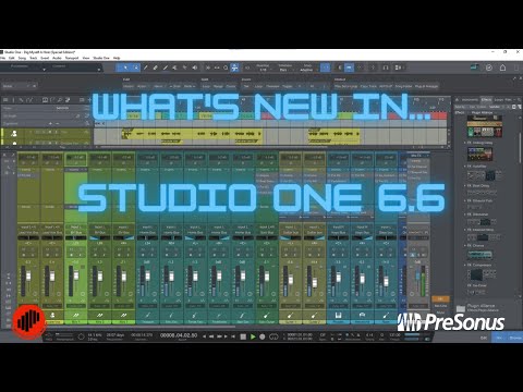 Studio One 6.6 Overview