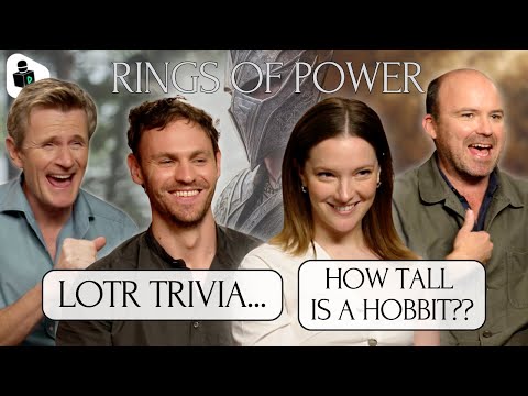 Lord Of The Rings: Rings Of Power Season 2 Cast Take Our LOTR Trivia Quiz! LOTR Rings Of Power S2