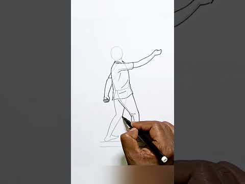 How to draw a boy flying kite step by step/#artwithartistmiltondanda/#youtubeshorts/#shorts