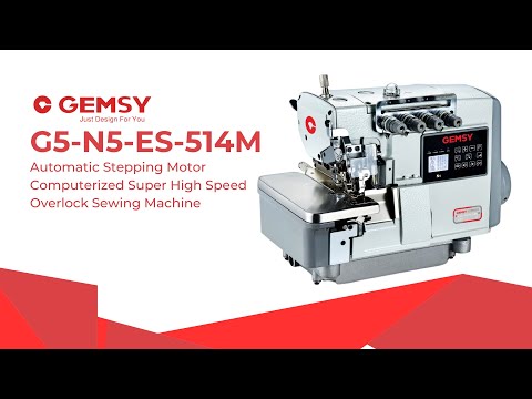 Introducing Gemsy G5 N5 ES 514M | SMXINDIA | Overlock Machine