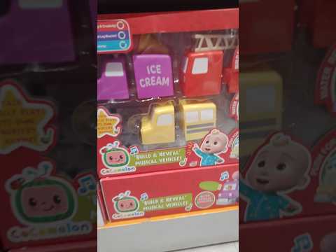 🌈Cocomelon ice cream | build and reveal musical vehicle  #shorts #cocomelon #toys #trending