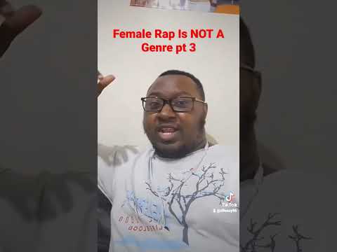 Female Rap is NOT a genre pt3 #femalerap #hiphop #doublestandards  #misogyny #toxicmasculinity