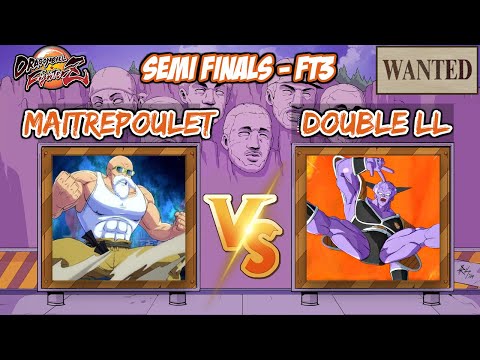 THIS TEAM IS SICK! MaitrePoulet vs DOUBLE LL FT3 - WANTED DBFZ Semi finals