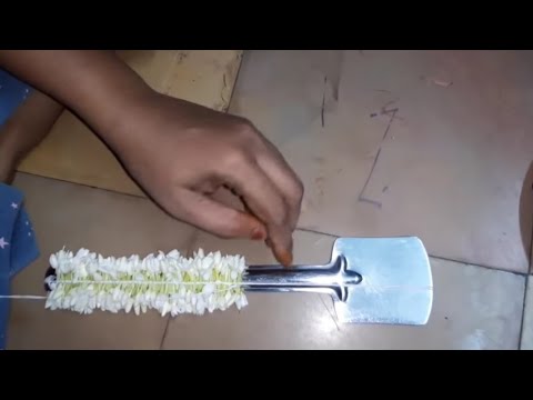 easy flower garland making tips and tricks