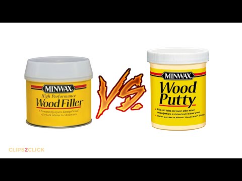 Wood Putty vs Wood Filler? What is the Best for your Woodworking Project?