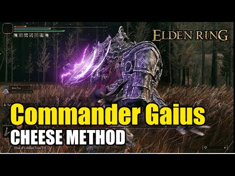 Commander Gaius SUPER Cheese (Beat BOSS Under 2 mins) - Shadow of Erdtree (Elden Ring DLC)