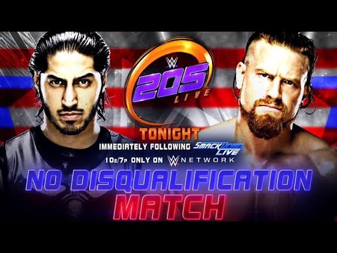 Mustafa Ali Vs Buddy Murphy - No Disqualification Match - 205 Live 2018 - Highlights.