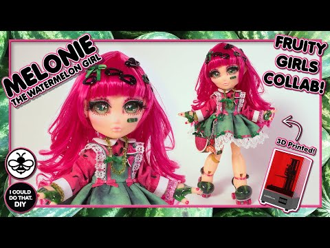 💕🍉 MELONIE - THE WATERMELON GIRL!!! 🍉💕 FRUITY GIRLS COLLAB!🍉💕