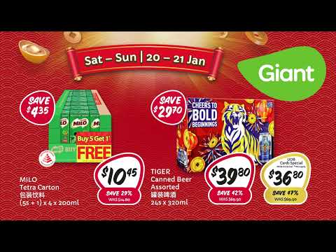 Giant CNY 2024 Huat Weekend (20 - 21 JAN)