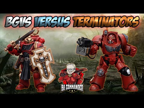 Terminators vs Bladeguard Veterans! (Blood Angels Tactics)