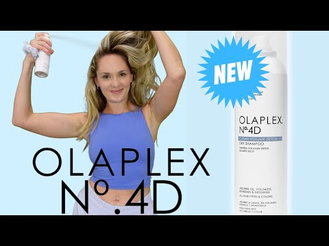 The NEW OLAPLEX Nº.4D Clean Volume Detox Dry Shampoo | Transform Unwashed Hair