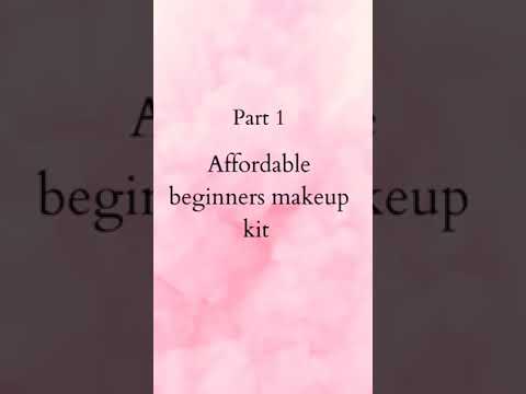 Affordable beginners makeup kit part 1#short #shortsvideo #shortvideo #shorts