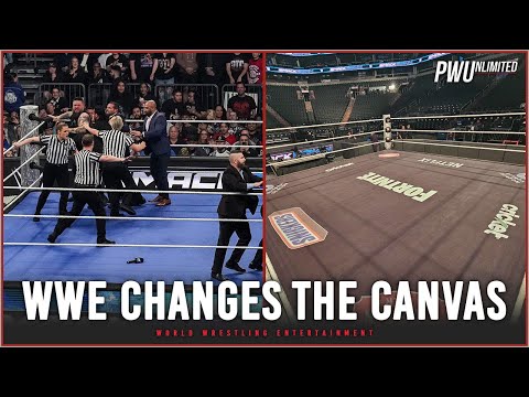 WWE Makes Changes To The Ring Canvas