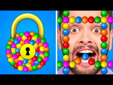 DAD SNEAKS CANDIES! *Hilarious Moments*