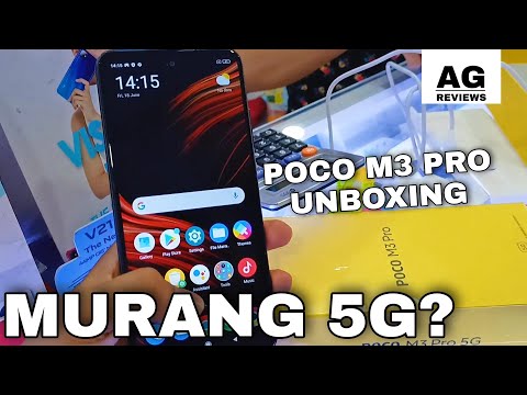 POCO M3 PRO 5G FIRST UNBOXING | AG REVIEWS #Poco #M3pro #5G #unboxing