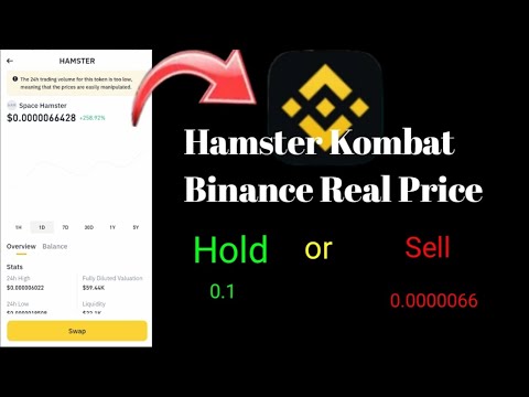 Hamster Kombat Binance Final Price  Revealed | Hamster Kombat $HMRST Hold Ya Sell ? |