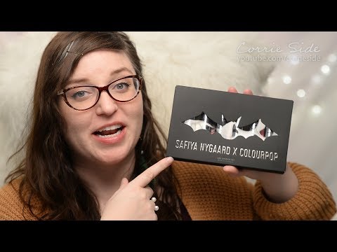 Safiya Nygaard x ColourPop Lipstick Collection Try On | CORRIE V