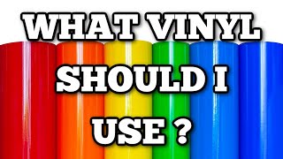 Which vinyl should I use? All about HTV - Different types explained - beginner Cricut