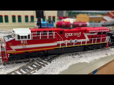 I saw this - so I bought it - 911 Train - MTH #80-2400-1 ES-44AC CSX First Responder