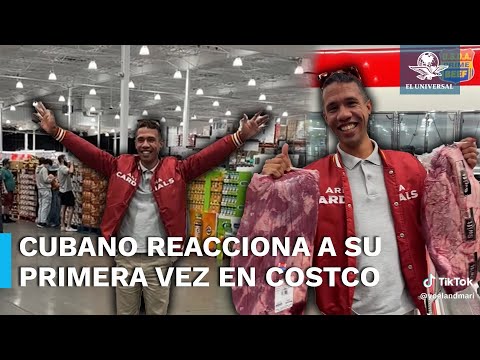 Se viraliza cubano que entra a Costco por primera vez  “es real”, dice