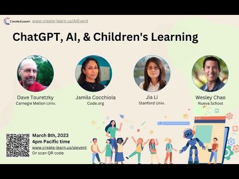 How ChatGPT and AI are Changing Children’s Learning and Their Future  - Event Recording