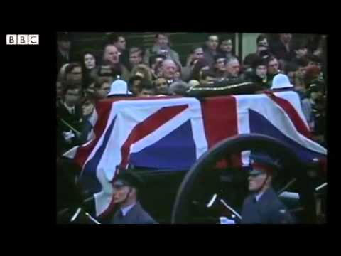 BBC News   Events commemorate Sir Winston Churchill 50 years on