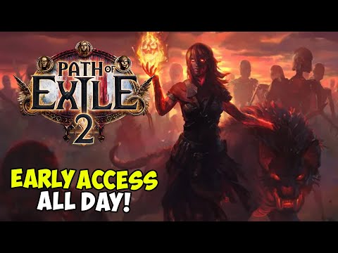 ALL DAY POE2  Witchin Around - I've Perfected Face Cam Technology - | Path of Exile 2 Early Access