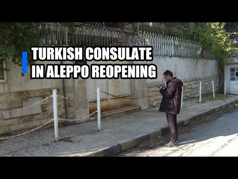 Turkish consulate in Aleppo set to reopen after 12 years | قونسلگری ترکیه در حلب بازگشایی می‌شود