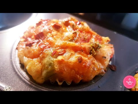 Savory Muffins | Pizza Cupcakes | Quick & Easy Snacks Recipe