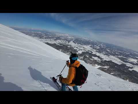 2024年3月6日 羊蹄山 バックカントリー  京極コース　山スキー