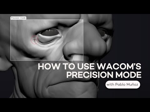 How to use the Wacom's Precision Mode Feature with Pablo Muñoz Gómez