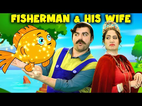 The Fisherman and His Wife | Bedtime Stories for Kids in English | Live Action