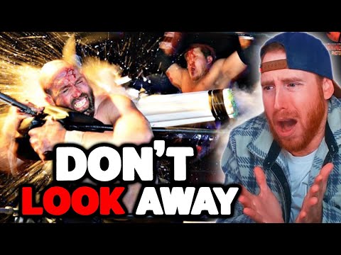 SO MANY LIGHTUBES!!! - Pro Wrestling TRY NOT TO LOOK AWAY Or WINCE Challenge 9