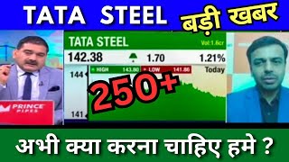 TATA STEEL share latest news today, Tata Steel share news today, Target price Tomorrow,buy or sell ?