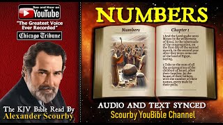 4 | Book of  Numbers | Read by Alexander Scourby | AUDIO & TEXT | FREE  on YouTube | GOD IS LOVE!