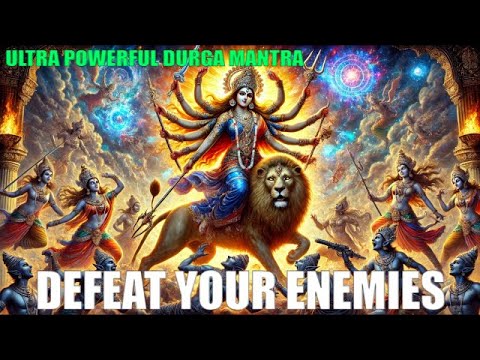 Unleash DURGA's POWER to DEFEAT Your ENEMY with this DEVOTIONAL Mantra!