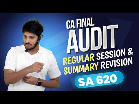 DEMO | SA 620 | CA FINAL AUDIT | NEW EDITION | F2F RECORDED | MAY 25 | NOV 25 | NOV 24