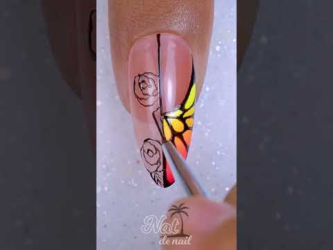 Butterfly Nail Art Ideas #uñas #nailart #beautynails #uñas