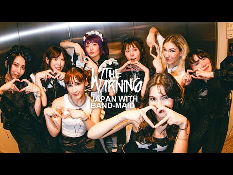 Our first time in Japan with Band-Maid - The Warning Vlog