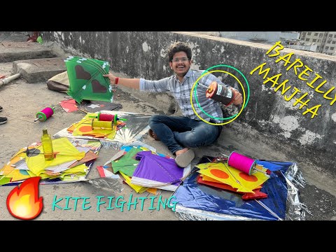 Special Kite Fighting 😡😱 Barely Manjha VS Monokite Uttrayan Special Kite Flying