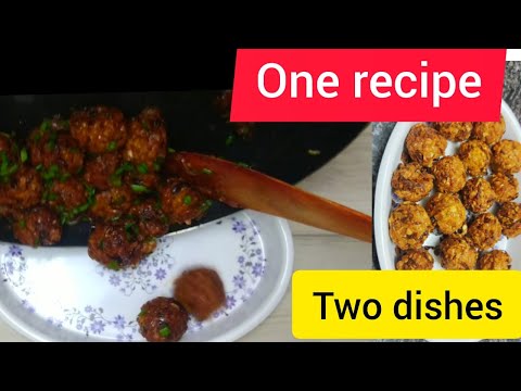 Butter oats manchurian and oats Bonda recipe