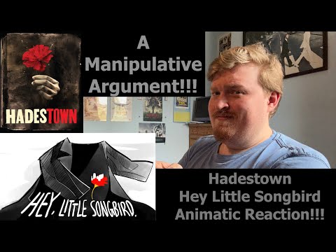 A Manipulative Argument!!! Hadestown Hey Little Songbird Animatic Reaction!!!