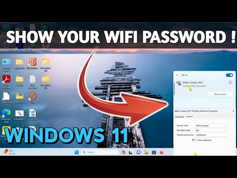 How to Show Your WiFi Password In Windows 11